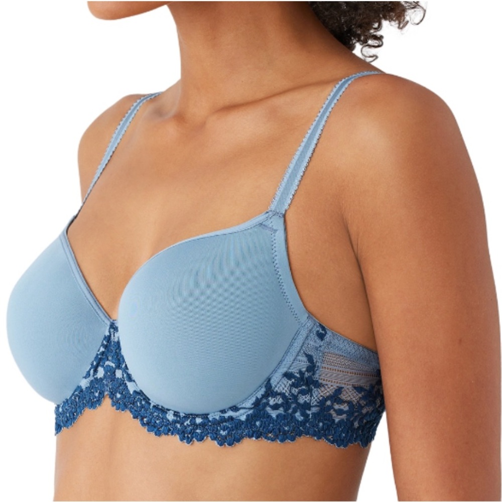 WACOAL EMBRACE LACE UNDERWIRE T-SHIRT BRA 853191  SZ 34DDD